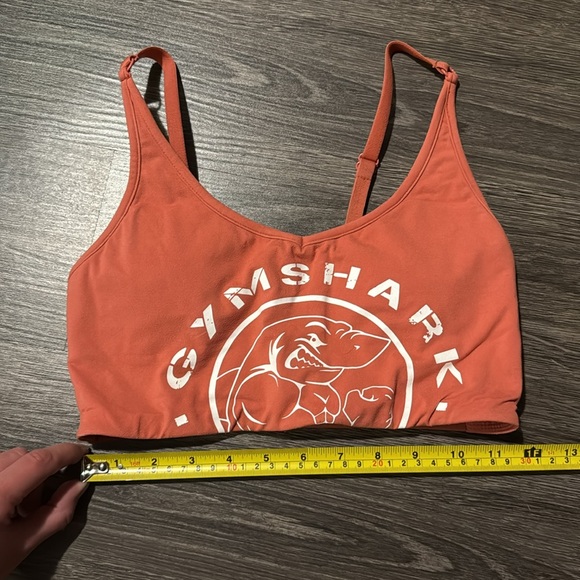 Gymshark Terracotta Scoop Neck Sports Bra - Picture 3 of 3